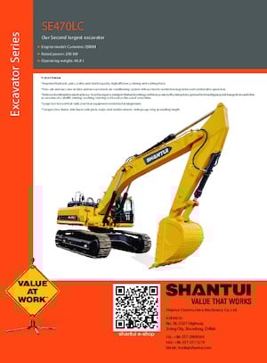 Raupenbagger Shantui SE470LC