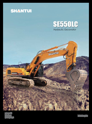 Raupenbagger Shantui SE550LC 