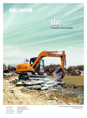 Raupenbagger Shantui SE85 