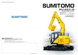 Raupenbagger Sumitomo SH145X-6
