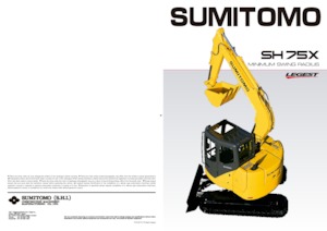 Raupenbagger Sumitomo SH75X-3B