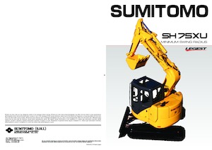 Raupenbagger Sumitomo SH75XU-3B
