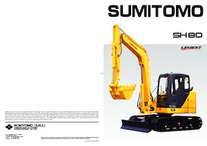 Raupenbagger Sumitomo SH80-3B