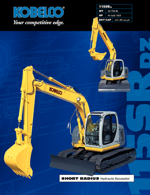 Raupenbagger Kobelco SK 115 SR