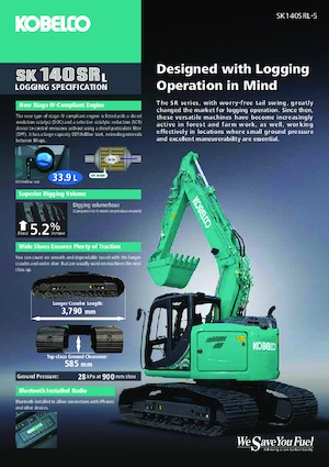 Raupenbagger Kobelco SK 140 SRL 5