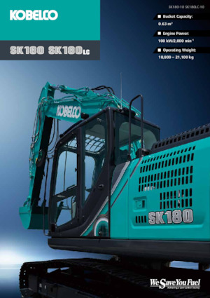 Raupenbagger Kobelco SK 180 10