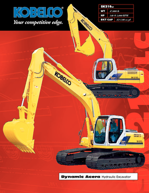 Raupenbagger Kobelco SK 210 LC DA