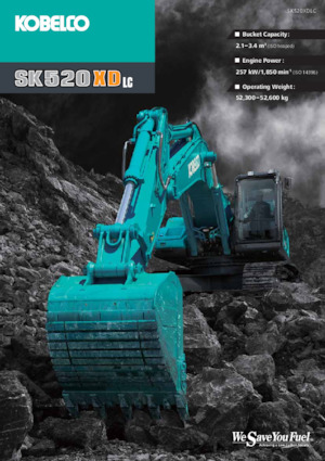 Raupenbagger Kobelco SK 520 XDLC 10