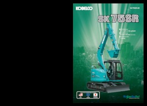 Raupenbagger Kobelco SK 75 SR 3