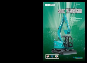 Raupenbagger Kobelco SK 75 SR 3