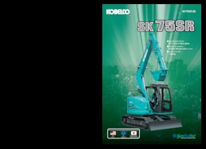 Raupenbagger Kobelco SK 75 SR 3