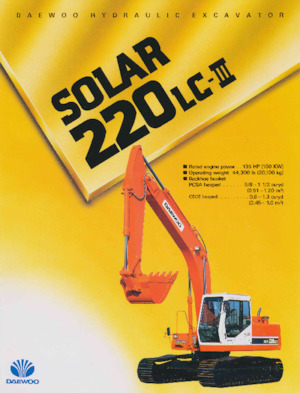 Raupenbagger Daewoo SOLAR 220 LC-III