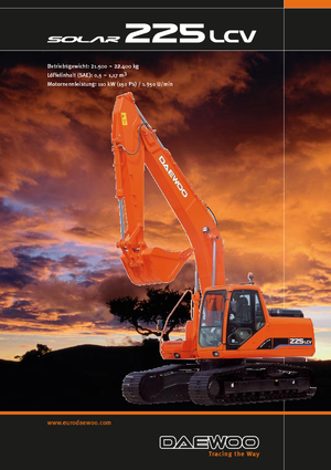 Raupenbagger Doosan Solar 225 LC-V
