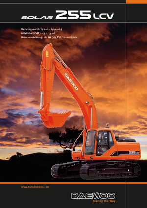 Raupenbagger Doosan Solar 255 LC-V