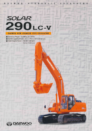 Raupenbagger Daewoo SOLAR 290LC-V