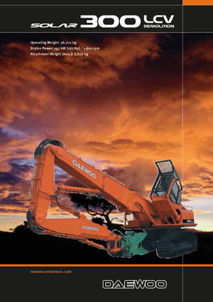 Raupenbagger Doosan Solar 300 LC-V