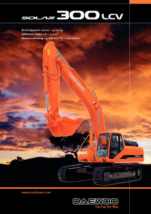 Raupenbagger Doosan Solar 300 LC-V SLR