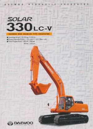 Raupenbagger Daewoo SOLAR 330LC-V