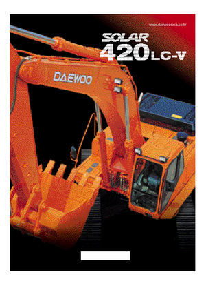 Raupenbagger Doosan Solar 420 LC-V
