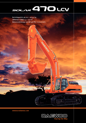 Raupenbagger Doosan Solar 470 LC-V