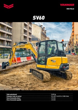 Minibagger Yanmar SV 60