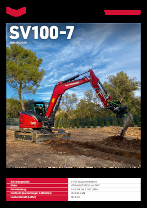 Raupenbagger Yanmar SV100-7