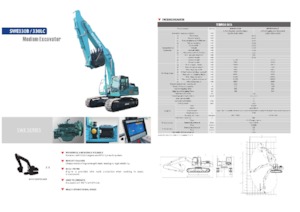Raupenbagger Sunward SWE230E 