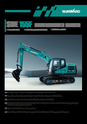 Raupenbagger Sunward SWE155F