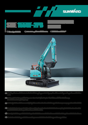 Raupenbagger Sunward SWE155UF-2PB