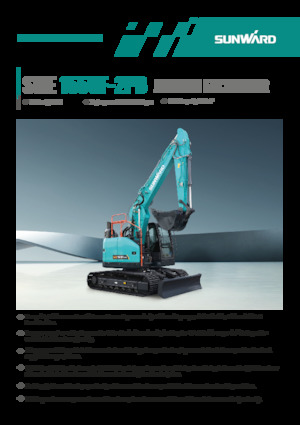 Raupenbagger Sunward SWE155UF-2PB
