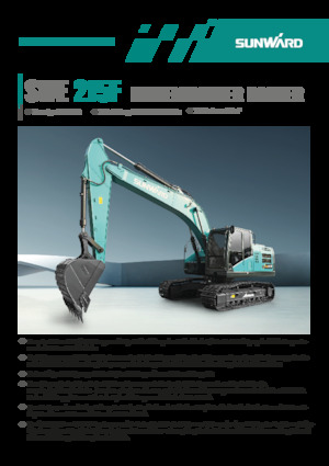 Raupenbagger Sunward SWE215F