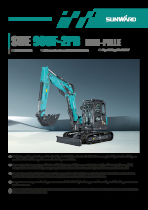 Raupenbagger Sunward SWE90UF-2PB