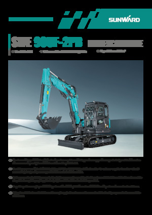 Raupenbagger Sunward SWE90UF-2PB