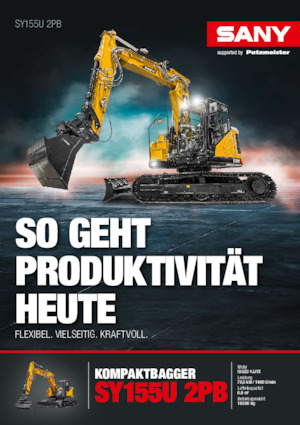 Raupenbagger Sany SY155U 2PB