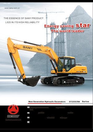 Raupenbagger Sany SY205C8M