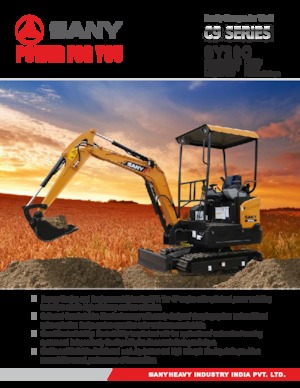 Minibagger Sany SY20C