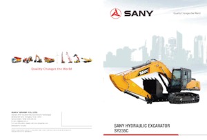 Raupenbagger Sany SY235C