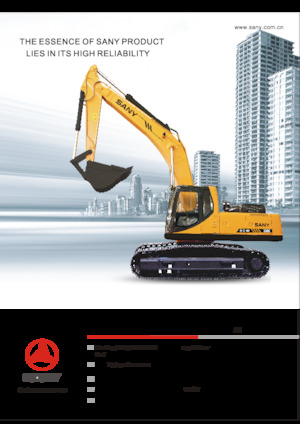 Raupenbagger Sany SY330C