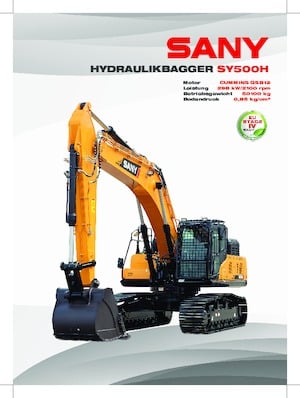 Raupenbagger Sany SY500H
