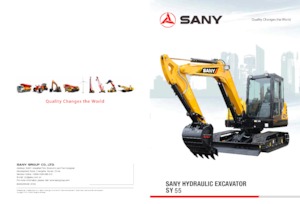 Minibagger Sany SY55C