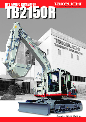 Raupenbagger Takeuchi TB 2150 R