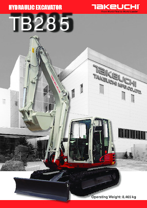 Raupenbagger Takeuchi TB 285