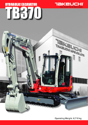 Raupenbagger Takeuchi TB 370 CM