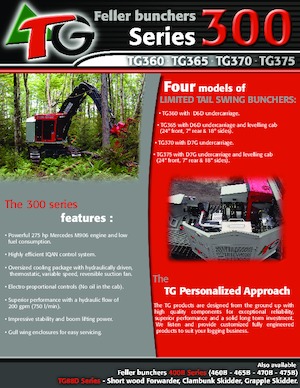 Raupenbagger Tanguay TG360