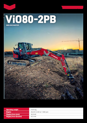 Raupenbagger Yanmar VIO80-2PB