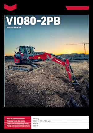 Raupenbagger Yanmar ViO80-2PB 