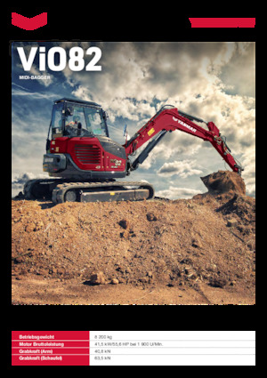 Raupenbagger Yanmar ViO82