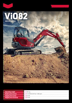 Raupenbagger Yanmar ViO82