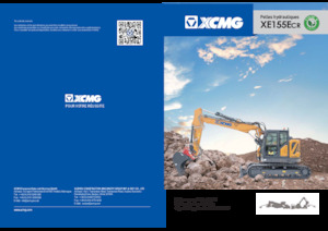 Raupenbagger XCMG XE155ECR Double Boom