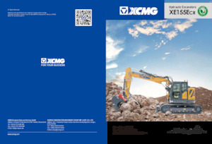 Raupenbagger XCMG XE155ECR Single Boom 